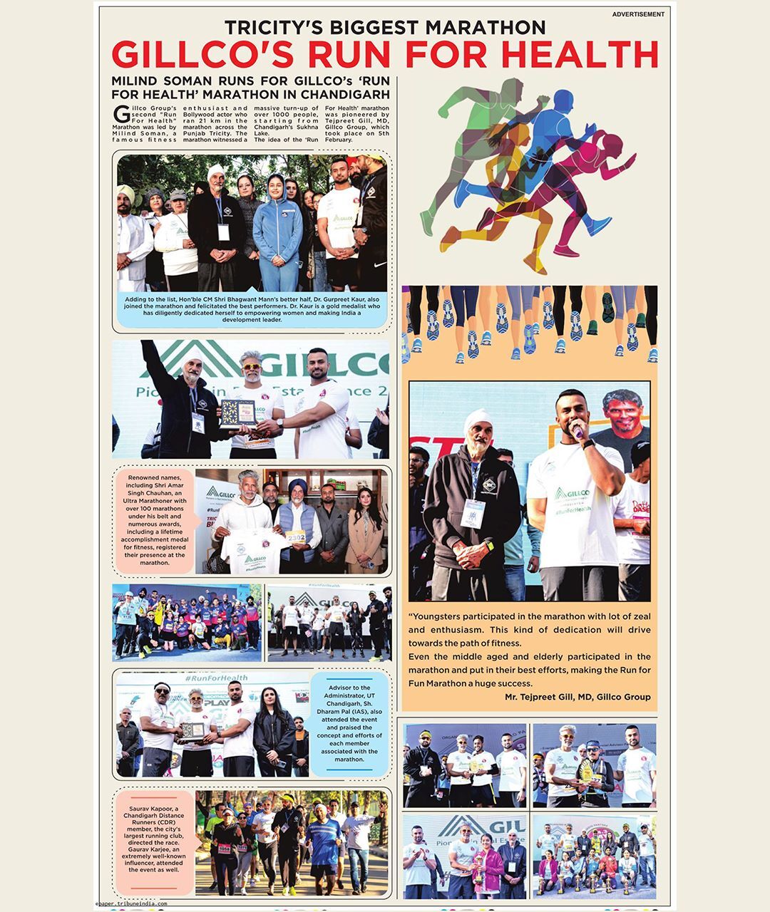 Tricity's Biggest Run for Health Marathon
